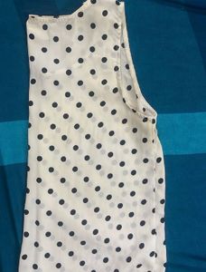 Chic Polka Dot Sleeveless Top