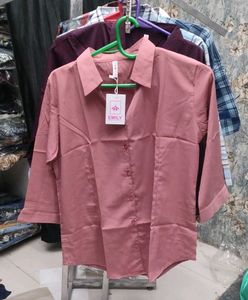 Pink Button-Down Shirt