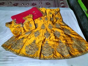 Party Wear Three Piece Lehnga