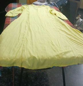 Yellow Avaasa Button Top