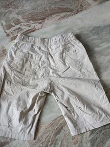 boys Beige Casual Shorts