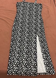 Chic Floral Print Midi Dress