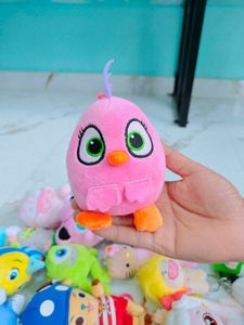 Cute Pink Bird Plush Toy