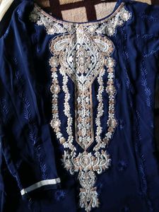 beautiful fancy Blue dress