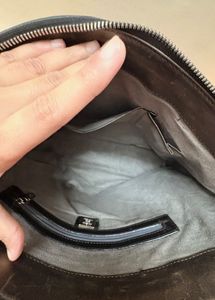 MCM Monogram Lion Detailed Handbag