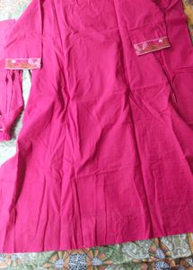 Beautiful Pink Embroidered Kurta Set