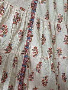 Bohemian Floral Tiered Midi Dress