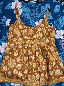 Boho Floral Print Camisole Top