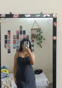 Striped Midi Dress
