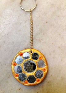 Mirror Work Keychain