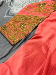 Elegant Embroidered Kurta Palazzo Set