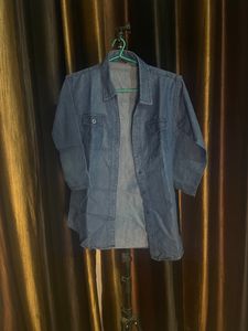 Classy Denim Shirt For Women