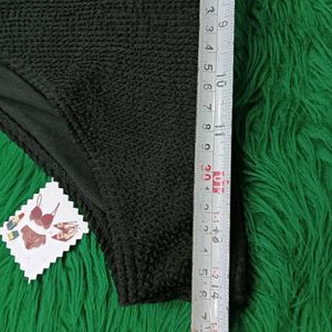 Black 🆕🎁Textured Bikini Bottom