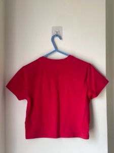Red baby Tee