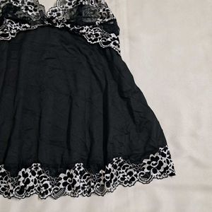 Y2k Vintage Goth Princesscore Lace Babydoll Top