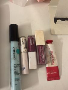 combo lipsticks and eye cream