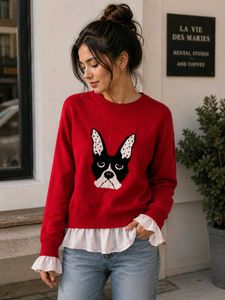 Cute Dog Face Sweater