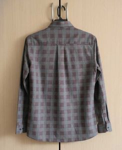 Checkered Button-Down Shirt