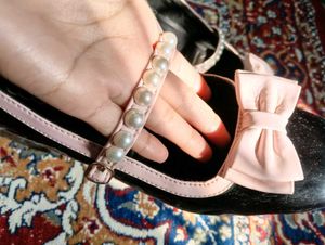 SALE ❗Cute black pink Mary Jane