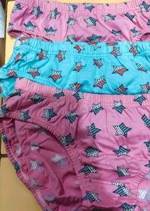 3 Pack Women's Cotton Briefs