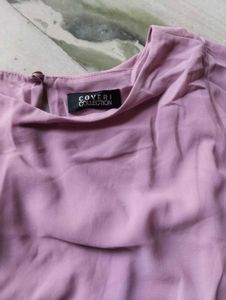 Chic Layered Lavender Top