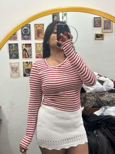 Striped Long Sleeve Top