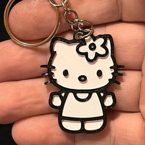 Cute Hello Kitty Keychain