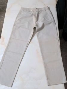 Men's Beige Pant Peter England