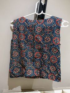 Sleeveless Cotton Casual Crop Top