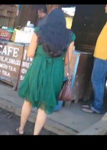 Stylish Green Midi Dress