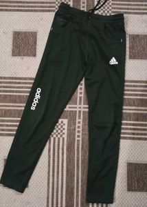 Adidas Men's Green Track Pants