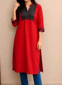 Red Kurta