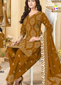 Designer Bandhani Kurta Set