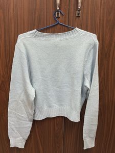 Light Blue Knit Sweater