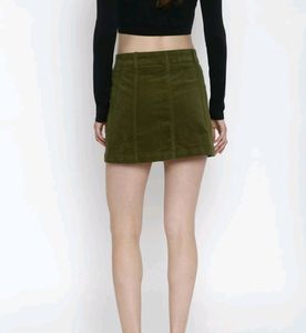 Zara Olive green skirt