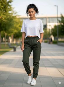 Olive Green Jogger