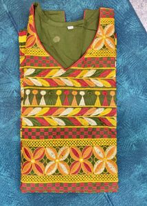 Vintage Fresh New Embroidered Kurty