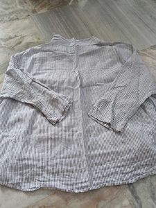 Chic Striped V-Neck Top