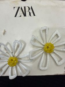 Zara Daisy Statement Earrings