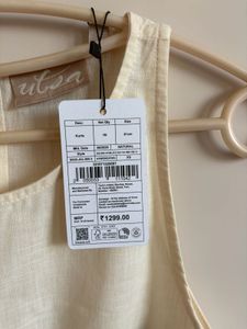 Cream Embroidered Kurta