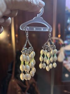 Elegant Pearl Drop Earrings