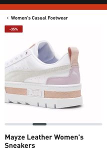 Puma Women's White Sneakers