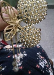Chic Rhinestone Butterfly Hair Claw