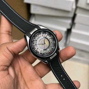 OMEGA Premium Silicon Band With Silver Lock