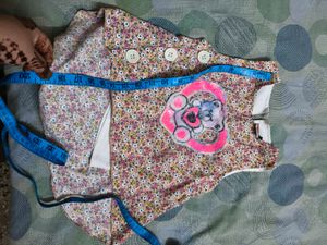 Cute Floral Bunny Top for 4-6 years girl