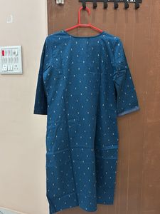 Elegant Teal Printed Kurta