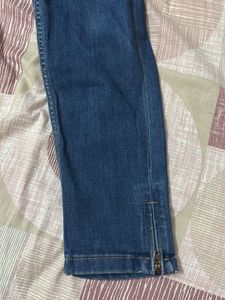 Women's Blue Skinny Fit Jeans