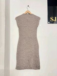 Textured Partywear Mini Dress