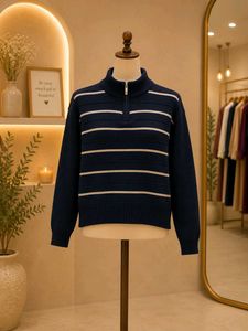 Striped Pullover Sweater