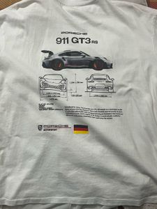 White Porsche Logo T-Shirt